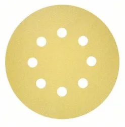 Carta Abrasiva C450, G180, 125 Mm, 8 Fori Bosch