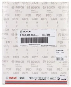 Carta Abrasiva C470 Bosch 2608608689