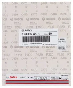 Carta Abrasiva C471 Bosch 2608608696