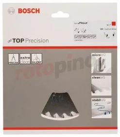 Disco Da Taglio Top Precision Best For Wood 165x20mm T32 Bosch -Offerte Bosch Negozio disco da taglio top precision best for wood 165x20mm t32 bosch 28628