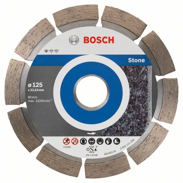 Disco Di Taglio Diamantato 125mm Bosch Standard For Stone 3 Disco Di Taglio Diamantato 125mm Bosch Standard For Stone