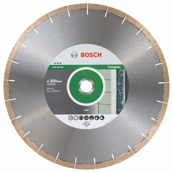 Disco Diamantato 350mm Bosch Best For Ceramic And Stone 3 Disco Diamantato 350mm Bosch Best For Ceramic And Stone