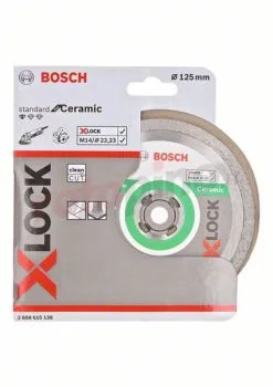 Disco Diamantato X-Lock 125mm Bosch Standard For Ceramic -Offerte Bosch Negozio disco diamantato x lock 125mm bosch standard for ceramic 61548