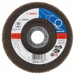 Disco Lamellare 180 Mm, 22,23 Mm, 80, U/min Bosch Expert For Metal