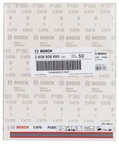 Foglio Abrasivo C470 Bosch 2608608693