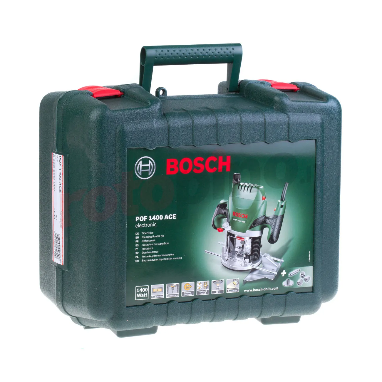 Fresatrice Verticale Bosch POF 1400 ACE 8 Fresatrice Verticale Bosch POF 1400 ACE - immagine 6