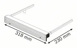 Guida Parallela Per GKT 55 GCE Bosch -Offerte Bosch Negozio guida parallela per gkt 55 gce bosch 83405