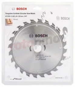 Lama Circolare 230x30mm T24 Bosch ECO For Wood -Offerte Bosch Negozio lama circolare 230x30mm t24 bosch eco for wood 33812