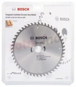 Lama Circolare 230x30mm T48 Bosch ECO For Wood -Offerte Bosch Negozio lama circolare 230x30mm t48 bosch eco for wood 33810