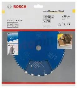 Lama Circolare Expert For Construct Wood 184x16mm T24 Bosch -Offerte Bosch Negozio lama circolare expert for construct wood 184x16mm t24 bosch 46671