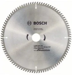 Lama Circolare Per Acciaio 254x30mm T80 Bosch ECO Alu