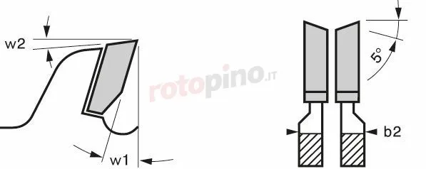 Lama Incisore Top Precision Laminated Panel 120x22mm T24 Bosch 5 Lama Incisore Top Precision Laminated Panel 120x22mm T24 Bosch - immagine 3