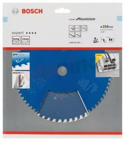Lama Per Sega Circolare Expert For Aluminium 210x30mm T54 Bosch -Offerte Bosch Negozio lama per sega circolare expert for aluminium 210x30mm t54 bosch 46203