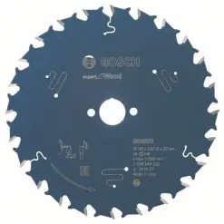 Lama Per Sega Circolare Expert For Steel 165x20mm T24 Bosch