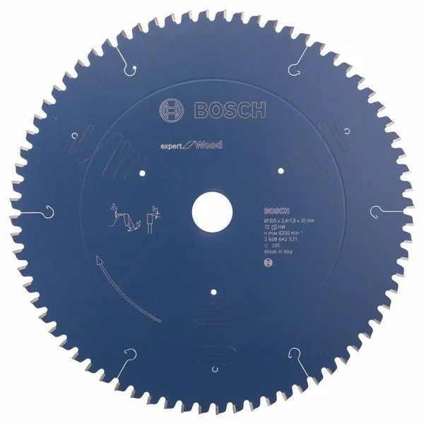 Lama Per Sega Circolare Expert For Wood 305x30mm T72 Bosch Expert For Wood 3 Lama Per Sega Circolare Expert For Wood 305x30mm T72 Bosch Expert For Wood