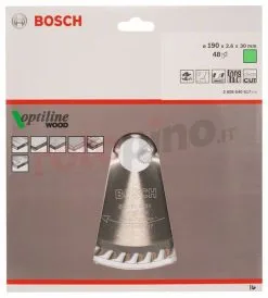 Lama Per Sega Circolare Optiline Wood 190x30mm T48 Bosch 2608640617 -Offerte Bosch Negozio lama per sega circolare optiline wood 190x30mm t48 bosch 2608640617 28435