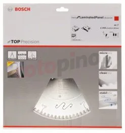 Lama Per Sega Circolare Top Precision Best For Laminated Panel Abrasive 250x30mm T80 Bosch 7 Lama Per Sega Circolare Top Precision Best For Laminated Panel Abrasive 250x30mm T80 Bosch -Offerte Bosch Negozio lama per sega circolare top precision best for laminated panel abrasive 250x30mm t80 bosch 28601