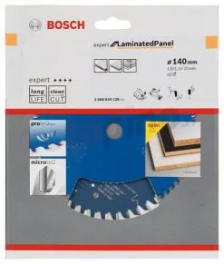 Lama Per Seghe Circolari Expert For Laminated Panel 140x20mm T42 Bosch -Offerte Bosch Negozio lama per seghe circolari expert for laminated panel 140x20mm t42 bosch 45849