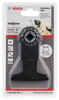 Lama Per Utensili Multiuso HCS AII 65 BSPC Hard Wood Bosch