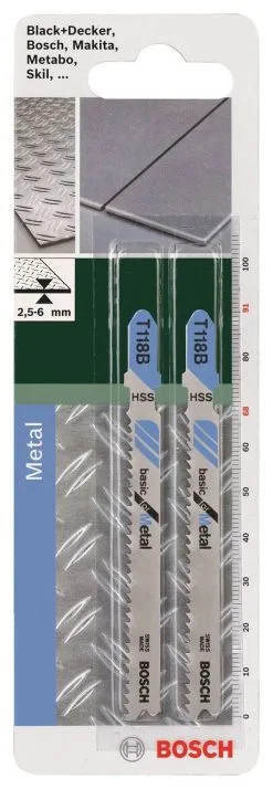 Lame 2pezzi Bosch T 118 B