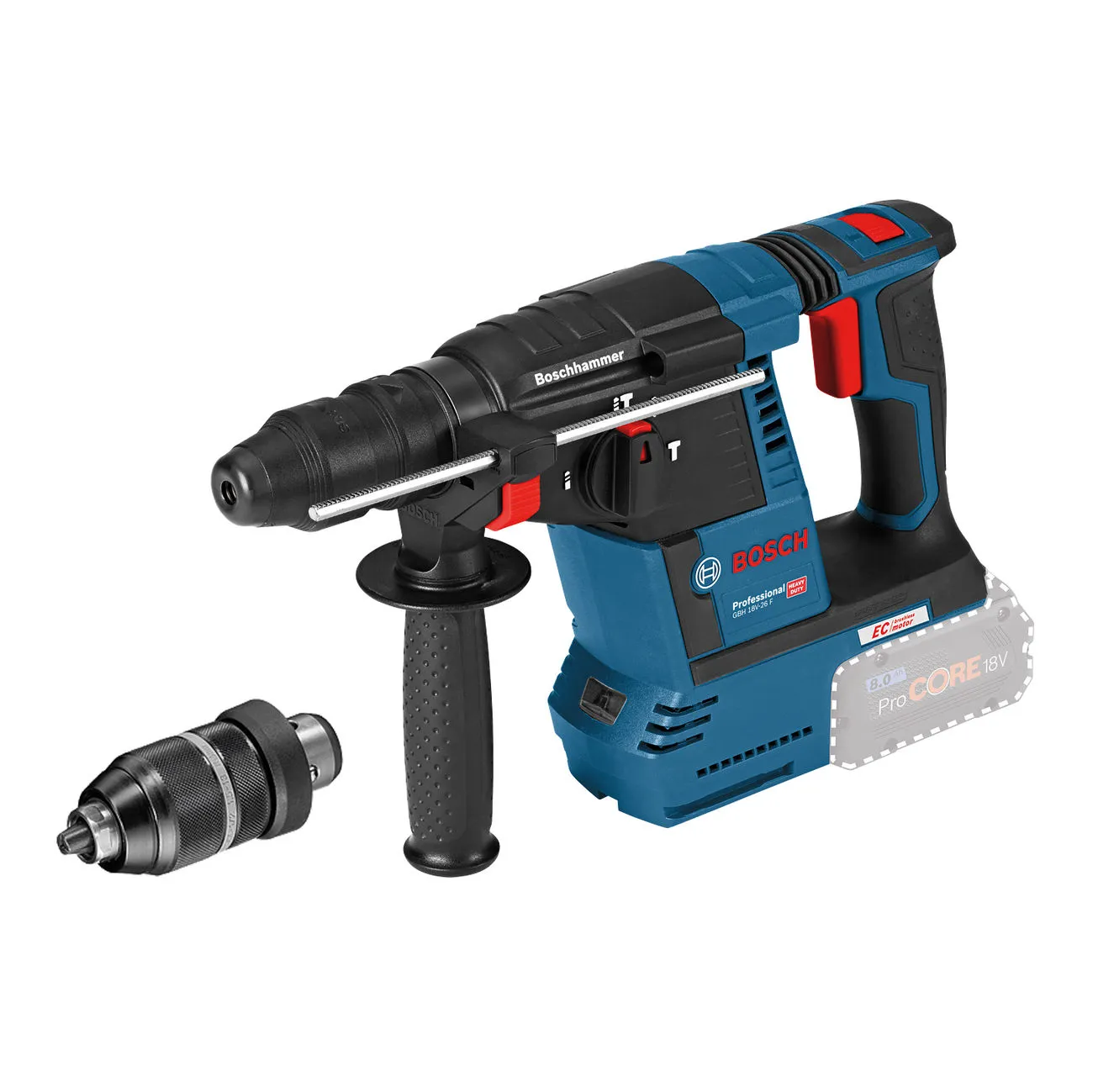 Martello Perforatore Bosch GBH 18V-26 F 3 Martello Perforatore Bosch GBH 18V-26 F