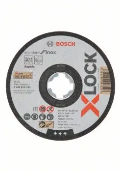 Mola Da Taglio X-Lock 125mm Bosch Standard For Inox