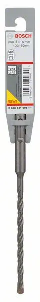 Punta 6x100/165mm Bosch SDS Plus-3