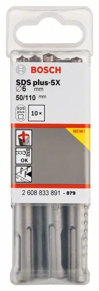 Punta SDS-plus-5X Bosch 2608833891