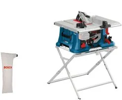 Sega Da Banco Con Tavolo Bosch GTS 18V-216+GTA560