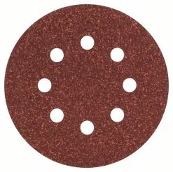 Set Di 5 Pezzi Di Carta Abrasiva Per Levigatrici Eccentriche G60 Bosch 2609256A23