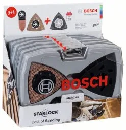 Set Di Carta Abrasiva Starlock 6 Pezzi Best Of Sanding Set Bosch
