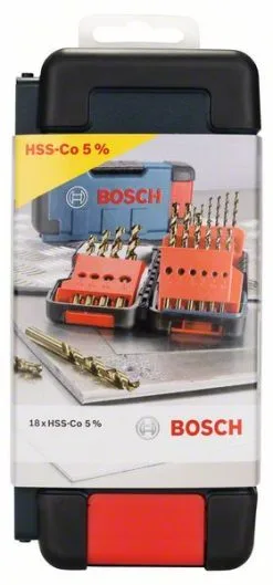 Set Di Punte Per Metallo HSS Al Cobalto 18pz. Bosch
