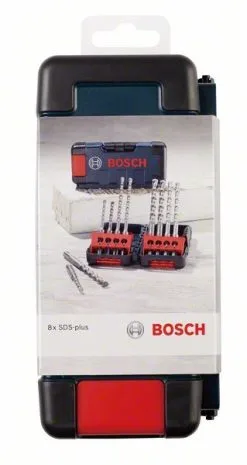 Set Di Punte SDS-Plus-3, Tough Box 8pz. Bosch 2607019903