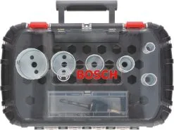 Set Di Seghe A Tazza Universali 20-64mm, 9 Pezzi. Bosch Progressor For Wood And Metal