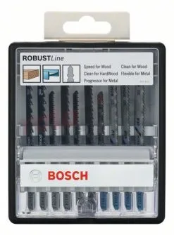 Set Lame Robust Line Da 10 Pz. Per Seghetto Alternativo Wood And Metal, Attacco A T Bosch -Offerte Bosch Negozio set lame robust line da 10 pz per seghetto alternativo wood and metal attacco a t bosch 83431