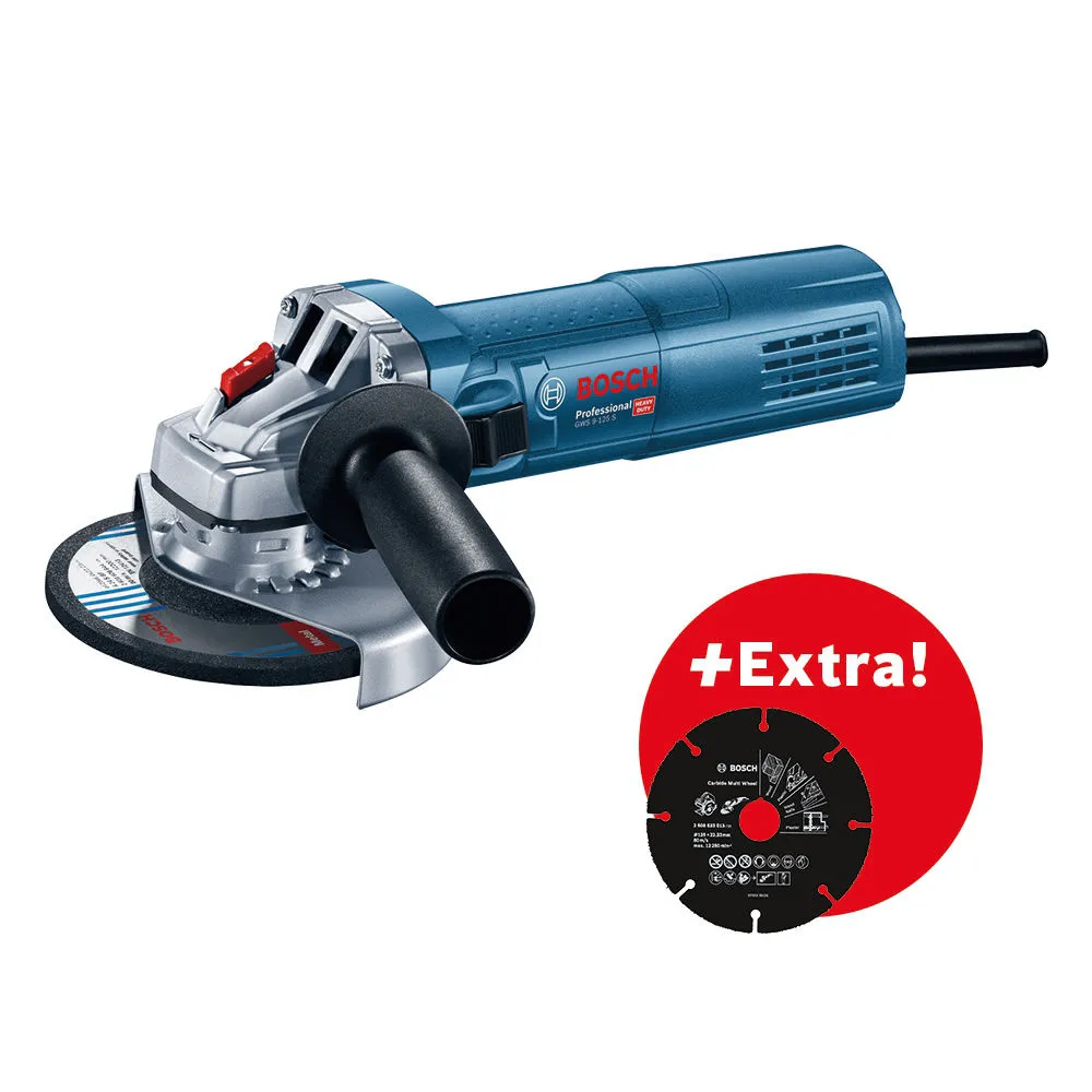 Smerigliatrice Angolare Con Multi Wheel Universale Bosch GWS 9-125 S 4 Smerigliatrice Angolare Con Multi Wheel Universale Bosch GWS 9-125 S - immagine 2