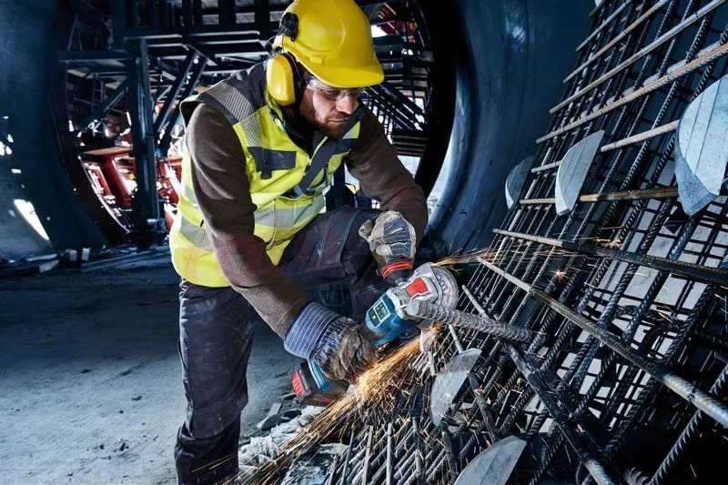 Smerigliatrice Angolare X-Lock Bosch GWX 18V-15 SC 8 Smerigliatrice Angolare X-Lock Bosch GWX 18V-15 SC - immagine 6