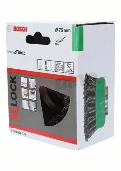 Spazzola A Tazza X-Lock 75mm Bosch Heavy For Inox -Offerte Bosch Negozio spazzola a tazza x lock 75mm bosch heavy for inox 61599