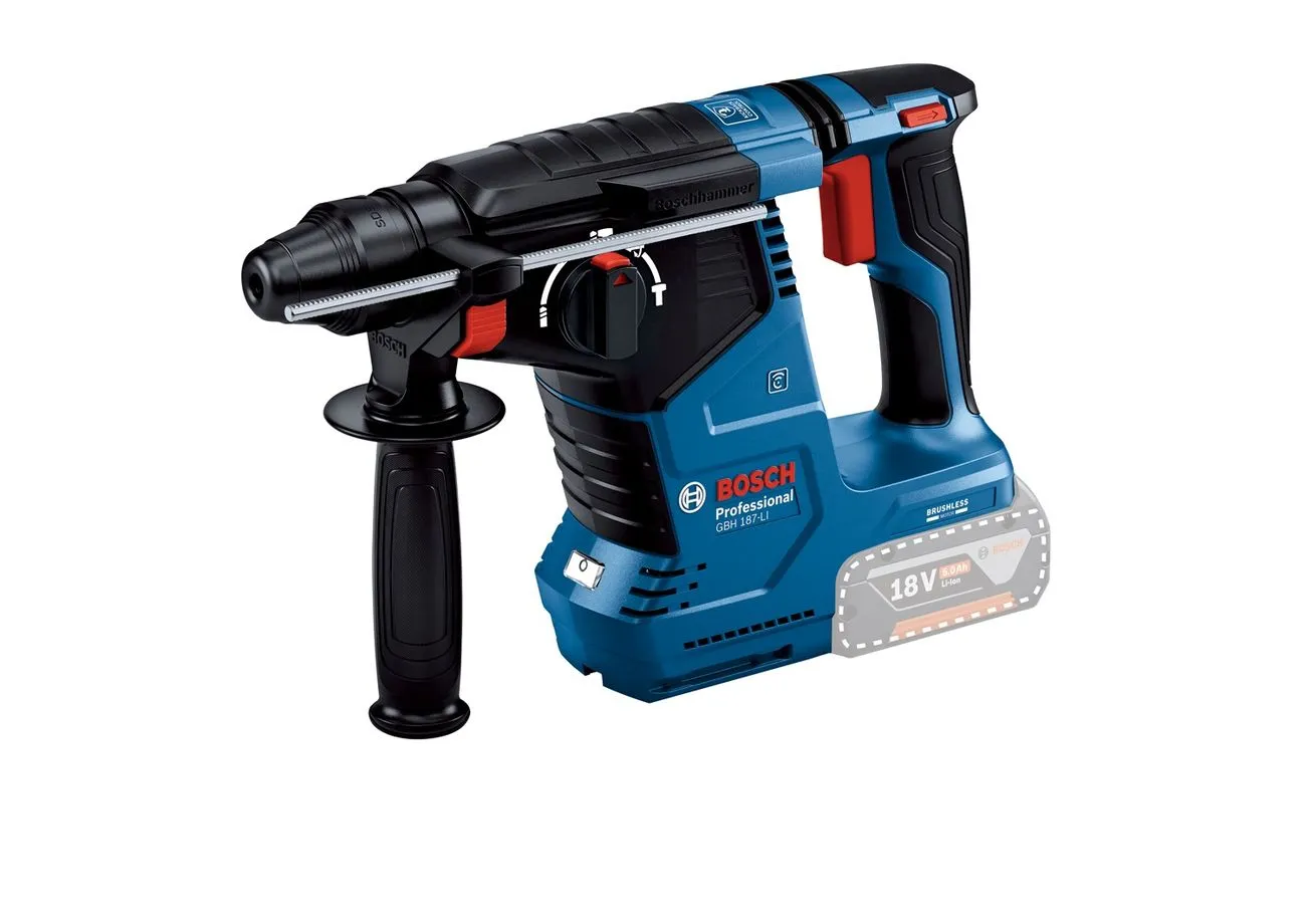 Trapano A Percussione Bosch GBH 187-LI 3 Trapano A Percussione Bosch GBH 187-LI