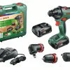 Trapano Avvitatore Con Il Set Di Mandrini Bosch AdvancedDrill 18 2x2.5Ah -Offerte Bosch Negozio trapano avvitatore con il set di mandrini bosch advanceddrill 18 2x2 5ah 94315
