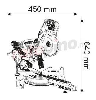 Troncatrice Bosch GCM 8 SDE 7 Troncatrice Bosch GCM 8 SDE - immagine 5